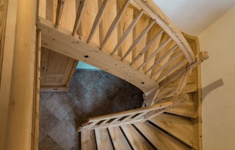 Holzbau Spindler Treppe